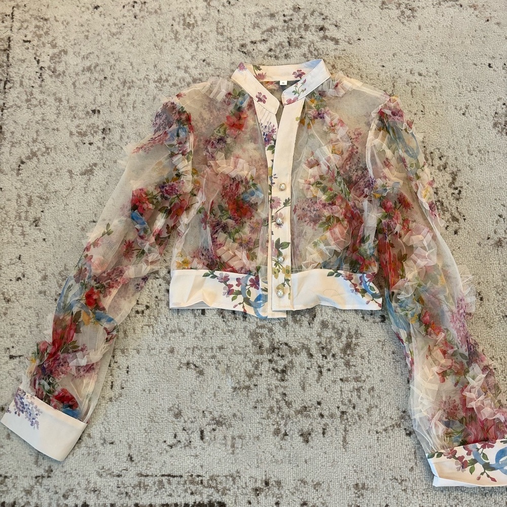 Floral print size small